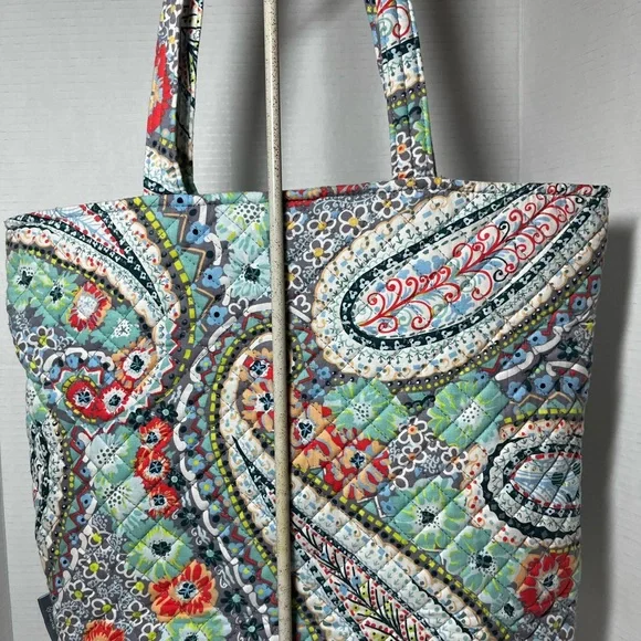 VERA BRADLEY Citrus Paisley Tote Bag - Picture 12 of 12